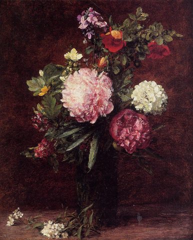 Henri Flowers Large Bouquet with Three Peonies