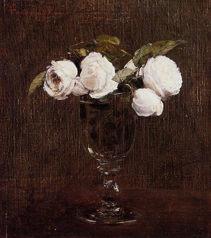 Henri Vase of Roses
