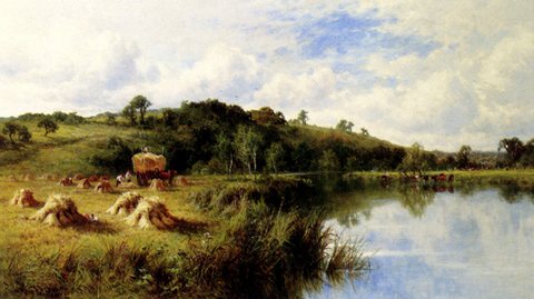 Henry Deacon Hillier The Thames At Streatly Oxfordshire