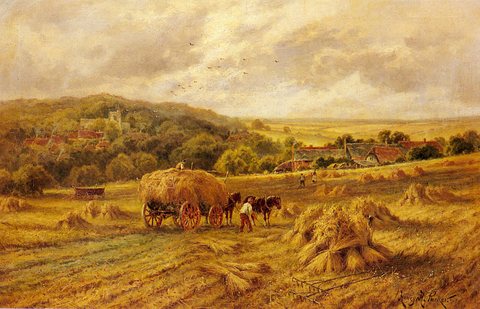 Henry H Harvest Time Lambourne Berks