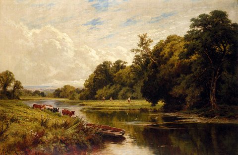 Henry H On The Banks Of The Thames