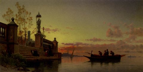 Hermann David Salomon Prayers At Dawn Venice
