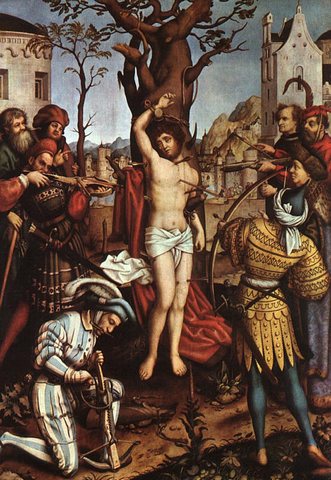 HOLBEIN Hans the Elder The Martyrdom Of Saint Sebastian