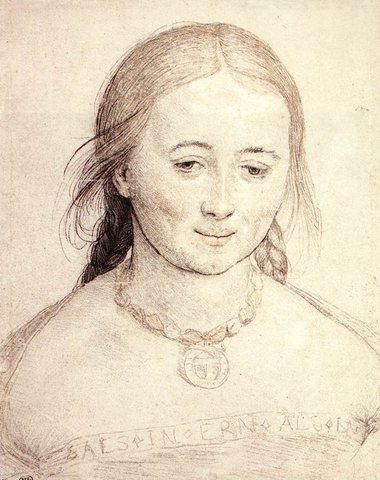 Holbien the Younger Head of a Woman