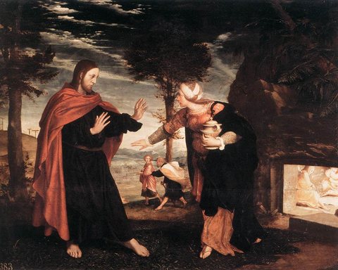 Holbien the Younger Noli me Tangere