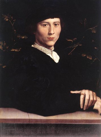 Holbien the Younger Portrait of Derich Born