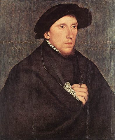 Holbien the Younger Portrait of Henry Howard the Earl of Surrey