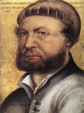 Holbien the Younger Self Portrait