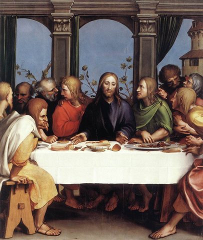 Holbien the Younger The Last Supper