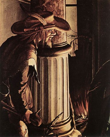 Holbien the Younger The Oberried Altarpiece detail
