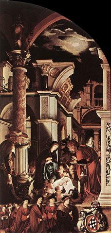 Holbien the Younger The Oberried Altarpiece (right wing)