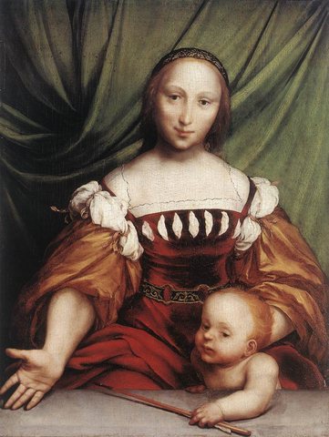Holbien the Younger Venus and Amor