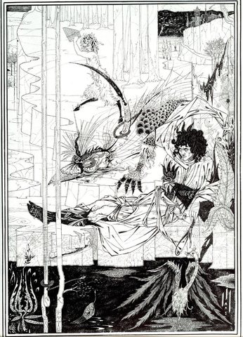 How King Arthur Saw the Questing Beast