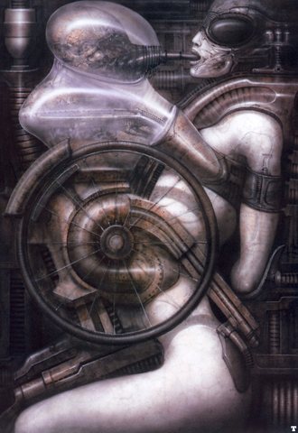 hr giger biomechanoid I