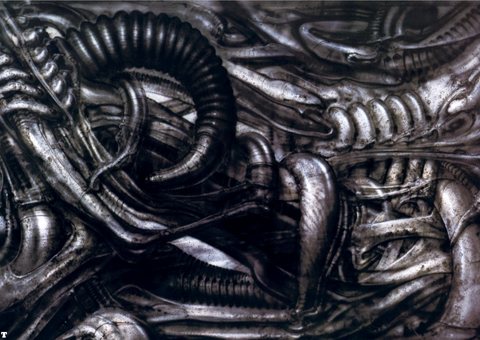 hr giger erotomechanics X