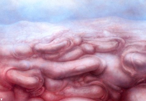 hr giger landscape I