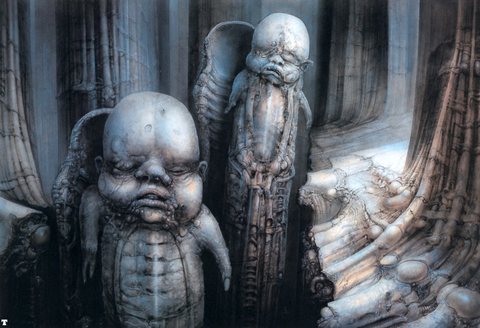 hr giger landscape XXVIII