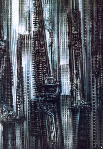 hr giger newyorkcity IV spike