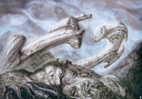 hr giger wreck I