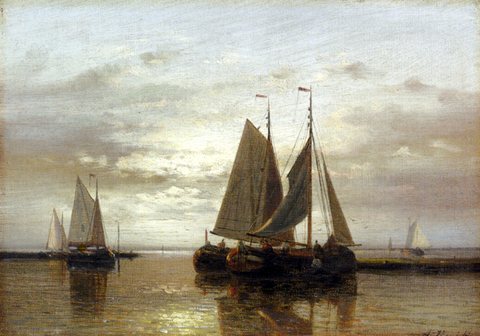 Hulk Abraham Fishing In A Calm