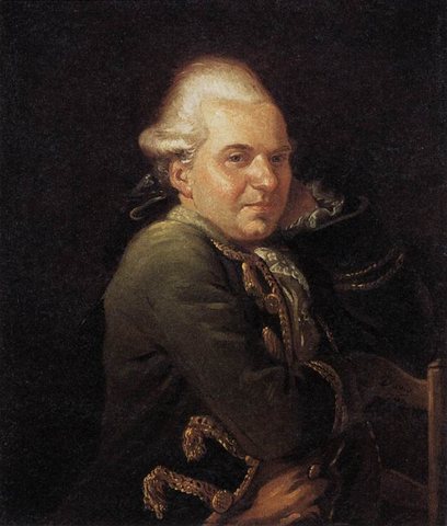 Jacques Louis Portrait of Francois Buron