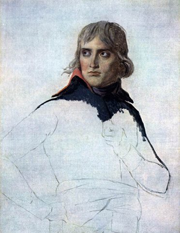 Jacques Louis Portrait of General Bonaparte