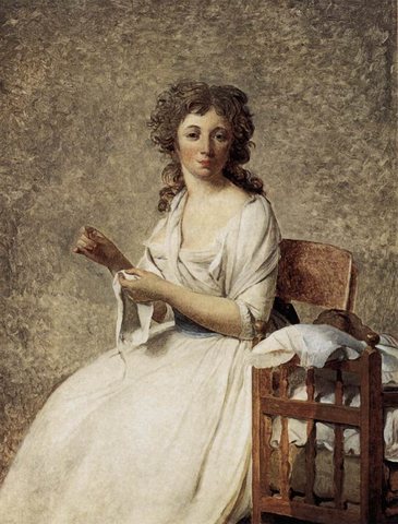 Jacques Louis Portrait of Madame Adelaide Pastoret