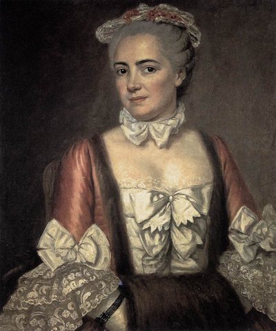 Jacques Louis Portrait of Marie Francoise Buron