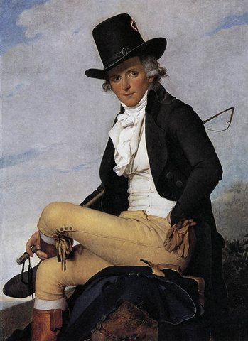 Jacques Louis Portrait of Pierre Seriziat