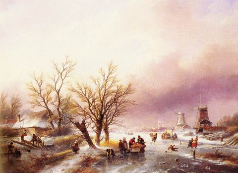Jan A Winter Landscape