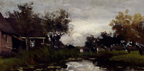 Jan Hendrik Farmhouses On The Waterfront
