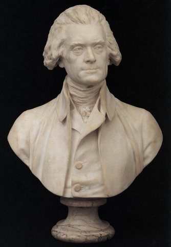 Jean Antoine Bust of Thomas Jefferson