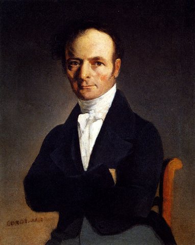 Jean Baptiste Camille Portrait Of A Man