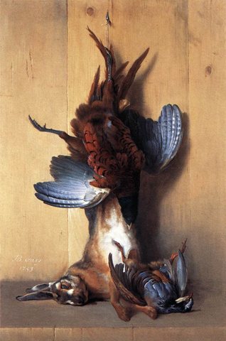 Jean Baptiste Still Life With Pheasant