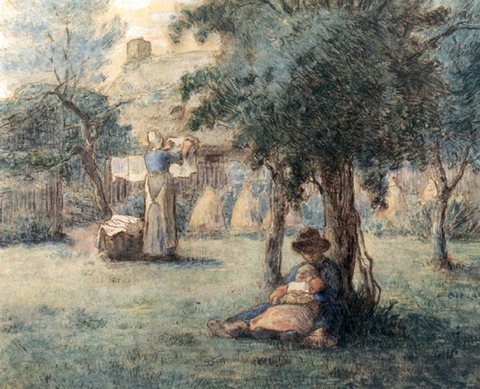 Jean Francois Femme Etandant Sonlinge