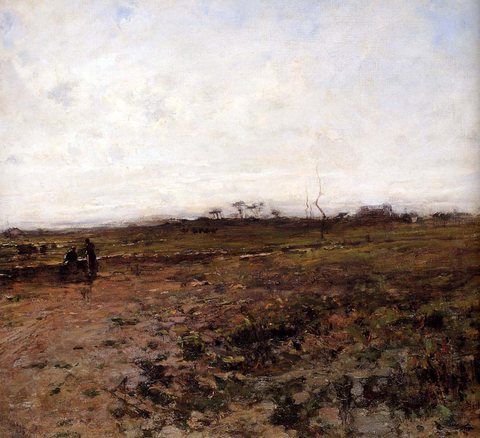 Jean Francois Landscape With Two Peasant Women