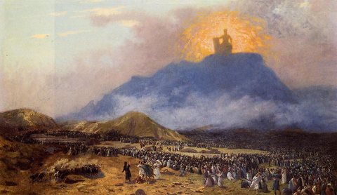 Jean Leon Moses on Mount Sinai