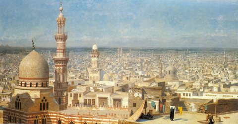 Jean Leon View Of Cairo