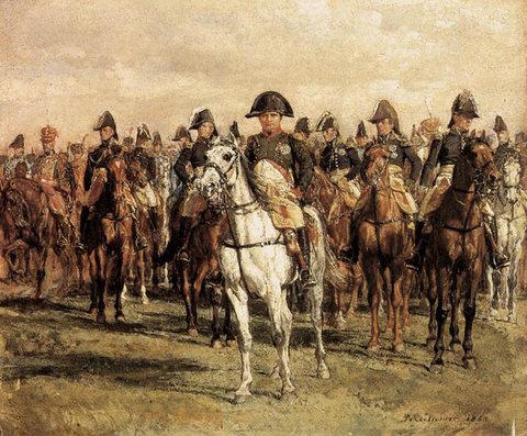 Jean Louis Ernest Napoleon And His Staff