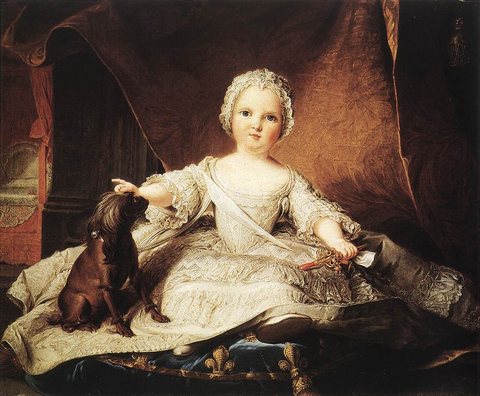 Jean Marc Portrait Of Madame Maria Zeffirina