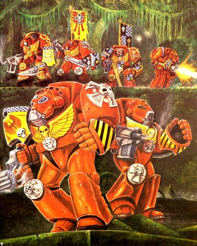 john blanche terminator space marines
