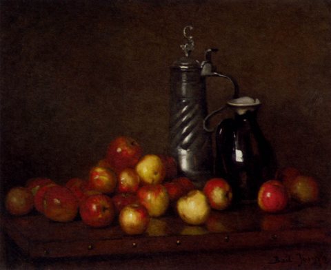 Joseph Apples With A Tankard And Jug