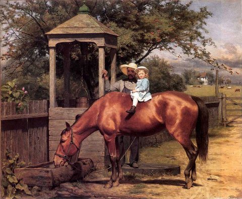 Joseph Seymour Equestrian portrait
