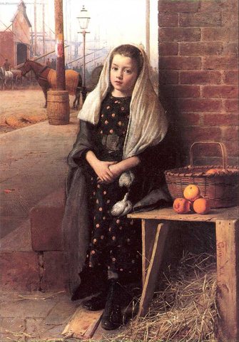 Joseph Seymour The Little Orange Girl