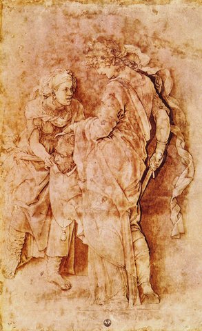 Judith with the head of Holofernes Manteg