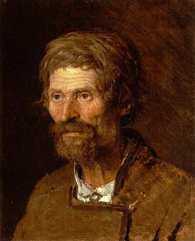 Kramskoi Head of an Old Ukranian Peasant