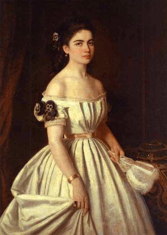 Kramskoi Portrait of E Vasilchikova