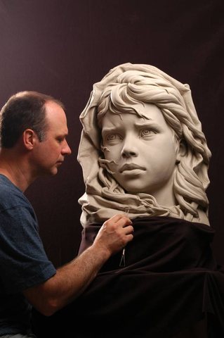 La Fille Clay Maquette