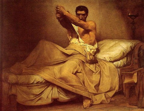 La Mort de Caton d Utique