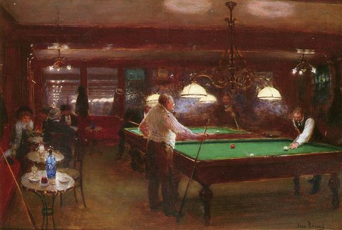 LA PARTIE DE BILLARD